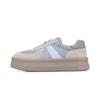 Barbara Leather Color Block 4cm Women S SneakerS Bbh602bl