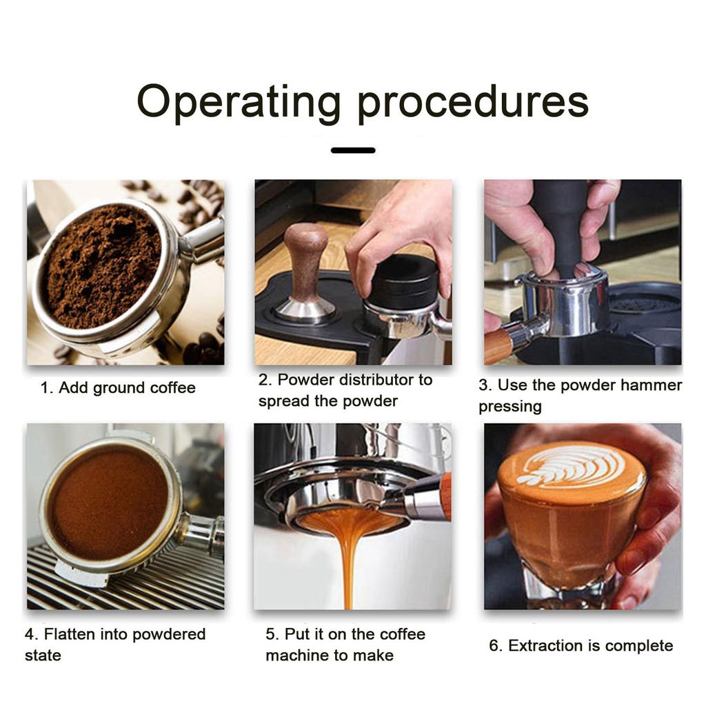 51mm Zinc Alloy Coffee Portafilter Bottomless Coffee Portafilter with 3 Ears for ECP685 680