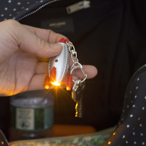 Kikkerland Rocket Keychain KRL79