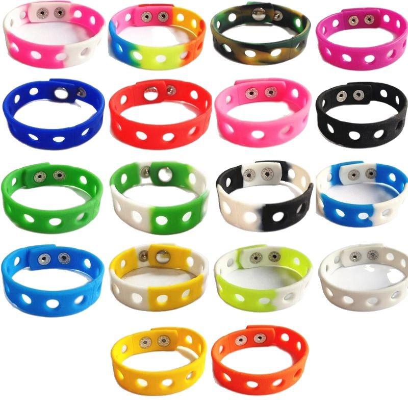 Silicone Porous Hole Wristband Bracelet