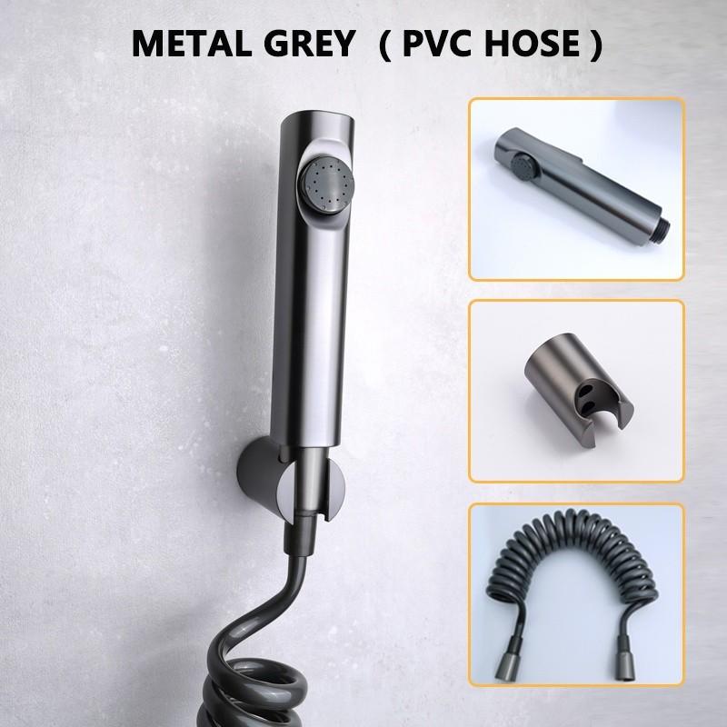 Toilet Bathroom Sprayer Wall Mounted High Pressure Bidet Sprayer Cleaning Tools Household Sprayer Shower Set