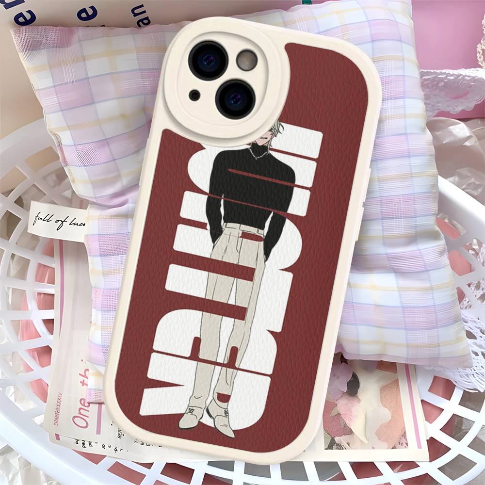 Anime BL L-lows_t-tide-in-t-twiligh_t Phone Case for iPhone 16 15 14 13 Pro Max 11 12 Plus Leather Silicone Cover