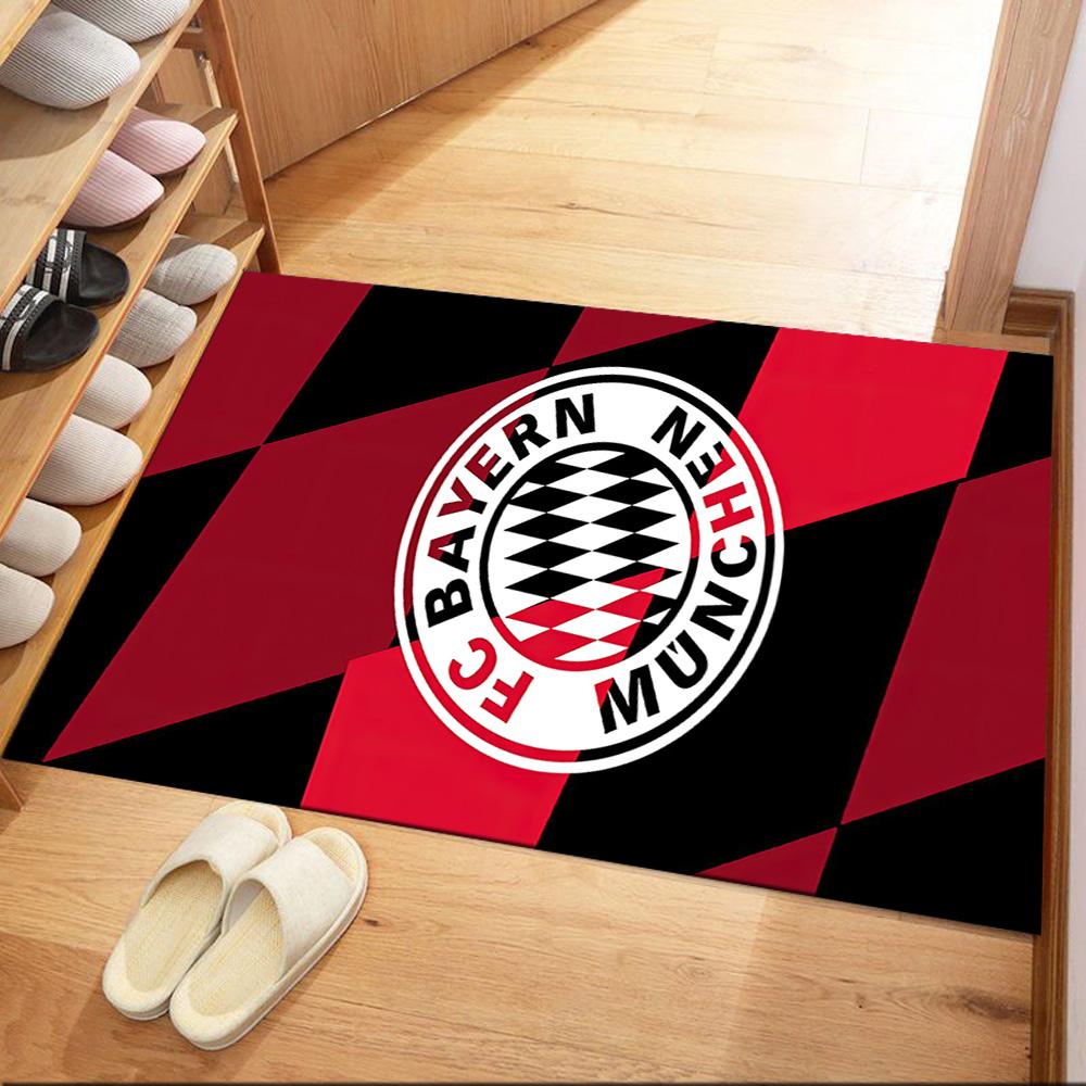 Bayern Munich Abstract Art Square Rugs Are a Great Choice for Living Rooms, Bedrooms, Home Décor, and As Gifts