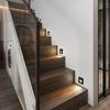 Simple LED Night Lamp Intelligent Sensing Wall Light Embedded Indoor LED Step Light for Hallway Staircase Decorative Lighting