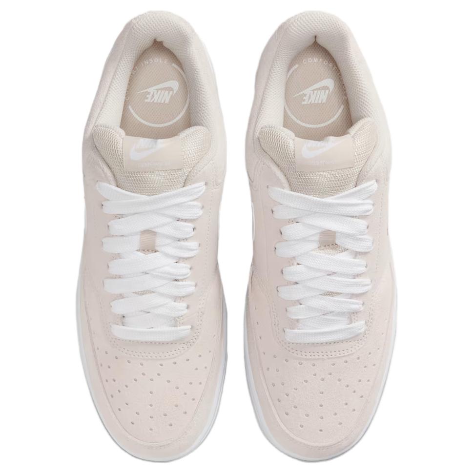 Nike Court Vision Low Light Orewood Gum Unisex Sneakers Tan Light-Orewood-Brown Gum-Medium-Brown IO7727-100