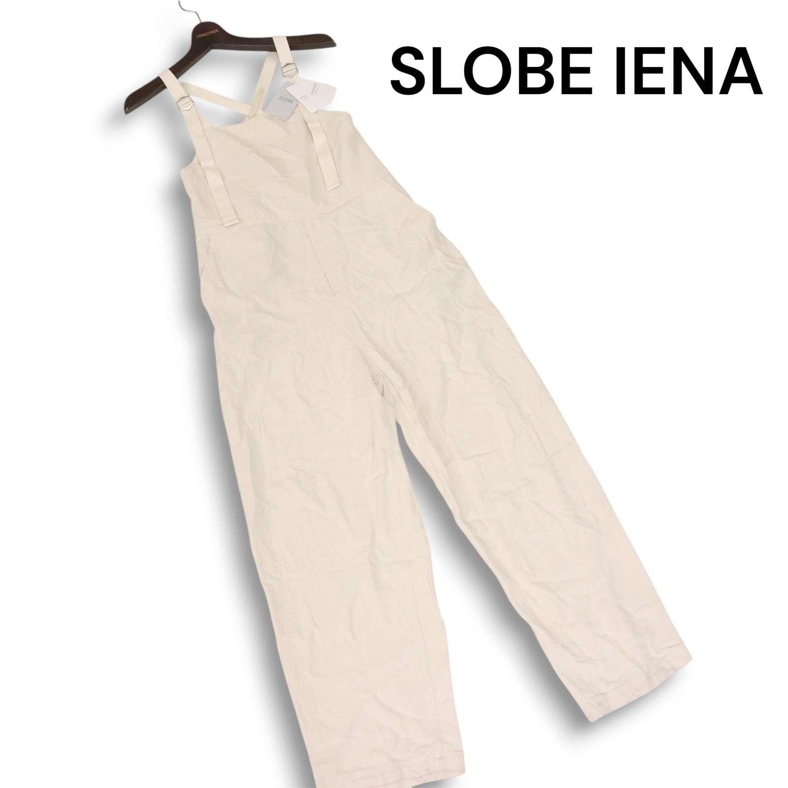 Unused 23SS SLOBE citron. Srobe IENA Hemp Linen Blend Buckle Overalls All-in-one Sz.F Ladies