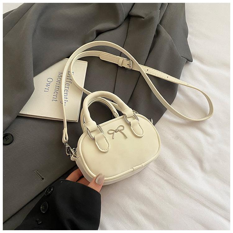 

2025 new mini women s portable messenger small bowling bag women s bag high value fashion small bag