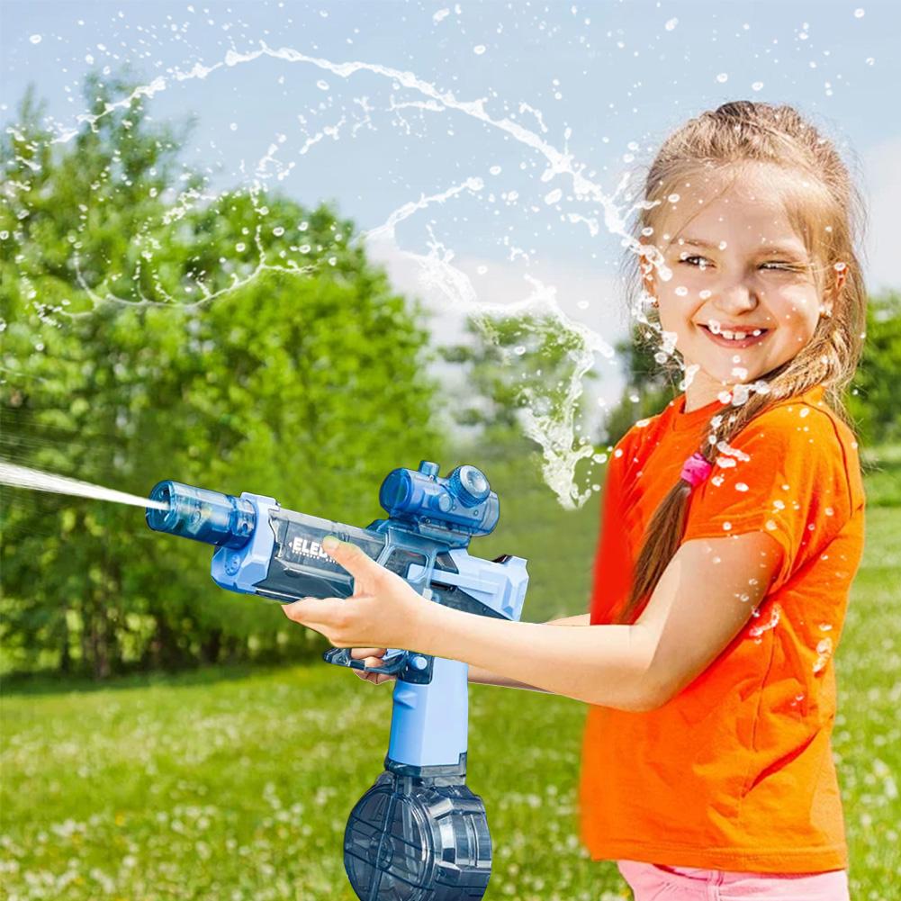 Elektrická vodní pistole s dlouým dosahem se světlem Letní elektrická vodní pistole s nepřetržitým stříkáním Senzor simulovaného plamene s manuální pohonnou jednotkou