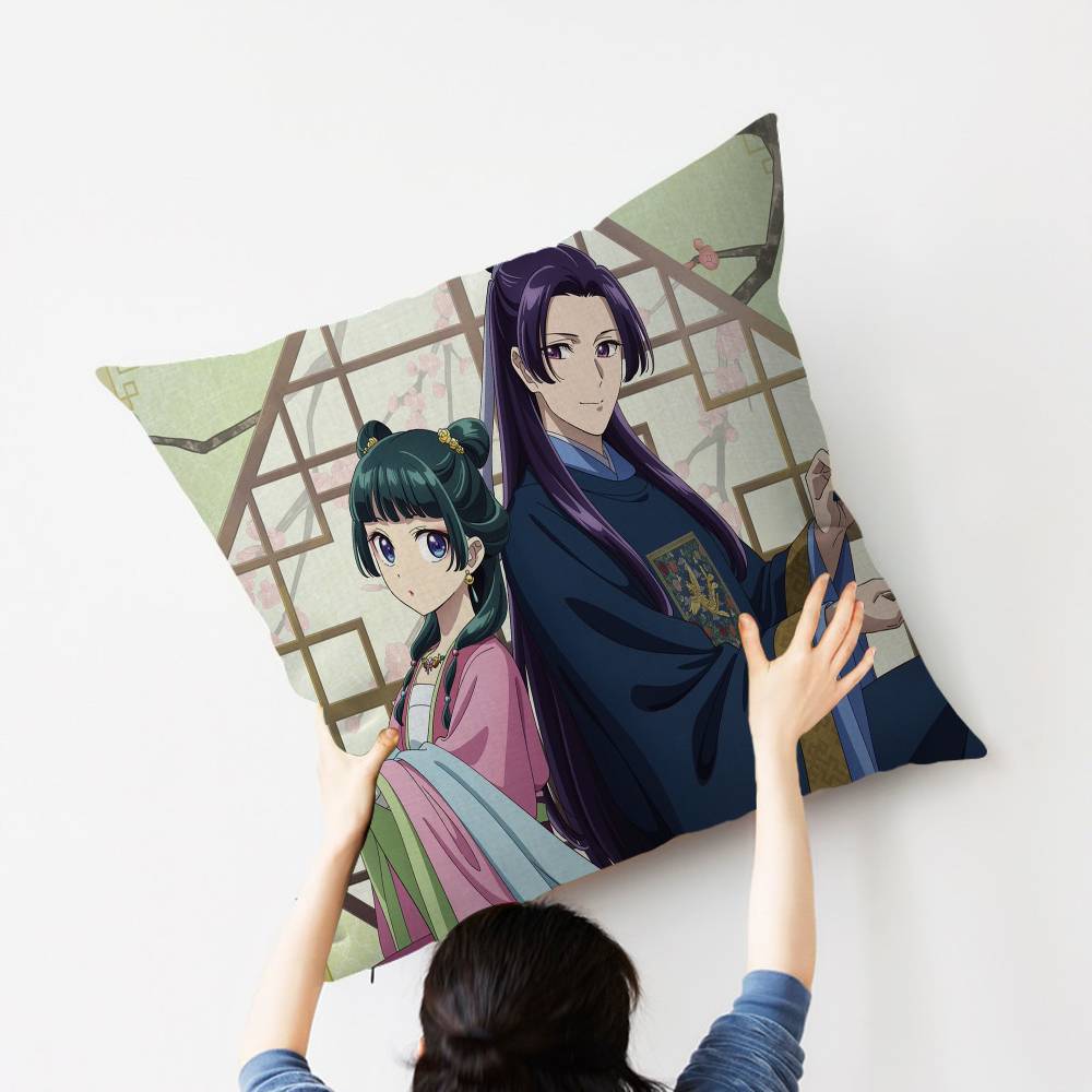 TThe Apothecary Diaries Pillow Cover for Bedroom Room and Living Room Sofa Decorative Cushion Cover
