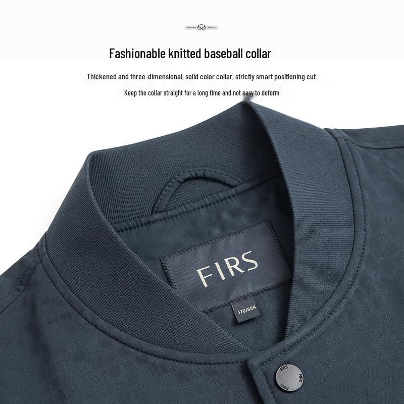 FIRS Men's Baseball Collar Business Casual Jacket
