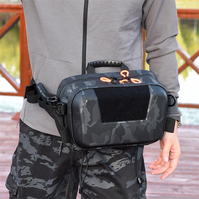 Waterproof Multifunctional Fishing Waist Bag - Fake Bait & Tackle Storage