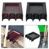 Billiard Pool Cue Holder 3 Place Snooker Rest Tool for Game Table Edge Men