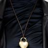 BIMBA Y LOLA [24SS] BIMBA Y LOLA Gold Heart Leather Cord Necklace B245AIU021GOF