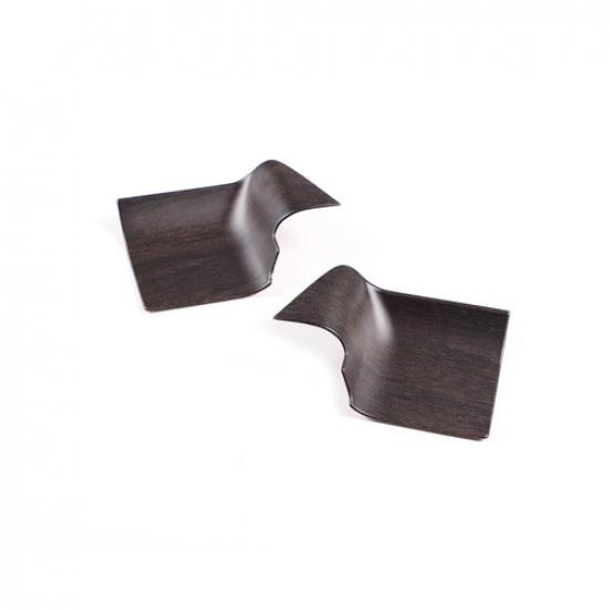 ABS Eichenholzmaserung Türgriff Schalenabdeckung Zierleiste für Land Rover Defender 90 20-22