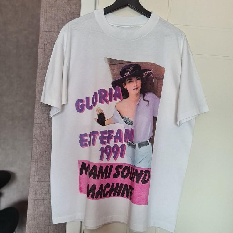 Gloria Estefan Miami Sound Machine Tour Unisex T-Shirt Full Size Unisex T-Shirt XXXL
