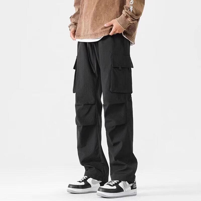 Wassup Sohot Men's Outdoor Straight-Leg Casual Pants