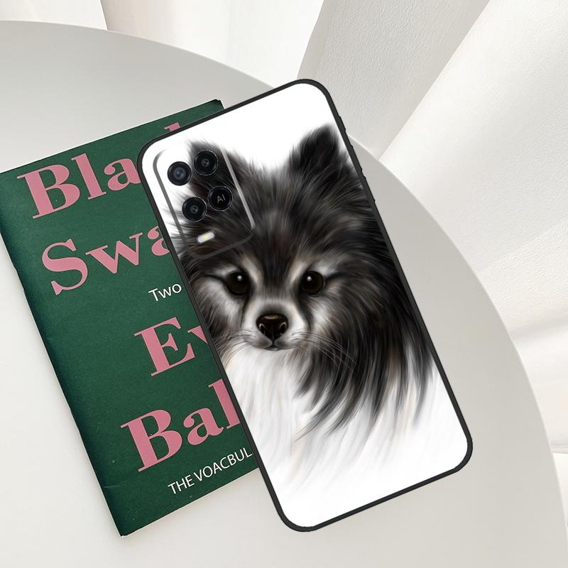 Pomeranian Dog Case For Oppo A96 A76 A16 A15 A17 A52 A72 A54S A57S A58 A78 A98 A57 A77 A54 A74 A94 Cover