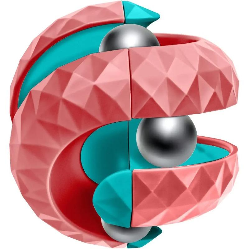 

Decompression Toy Children Orbit Ball Cube Anti Stress Sensory Toys Fidget Toys for Kids Spinner Gifts for Kids Focus training рожевий