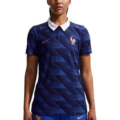 Aero-Fit Saison 2026/27 Frankreich Nationalmannschaft Heim Spielerversion Leichter Elastischer Atmungsaktiver Pullover Kurzarm Fußballtrikot IB5248-480