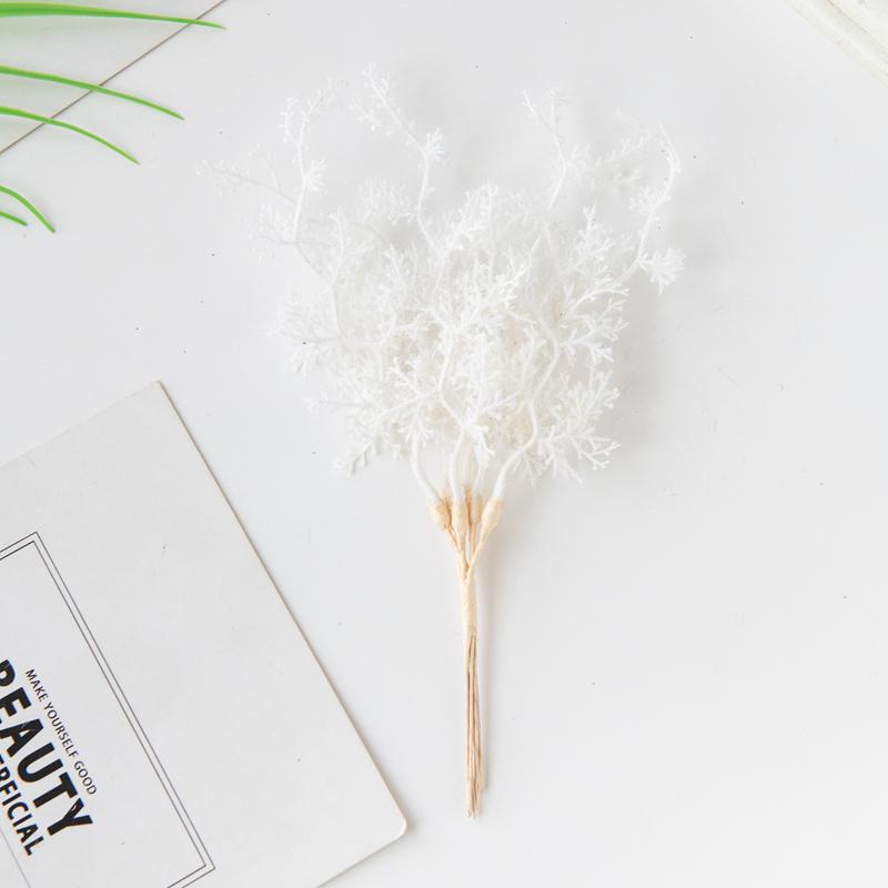 Artificial Plants Golden Silvery Christmas Colorful Tree Gift Vase Filler Home Room Wedding Warm Atmosphere Building Decorations