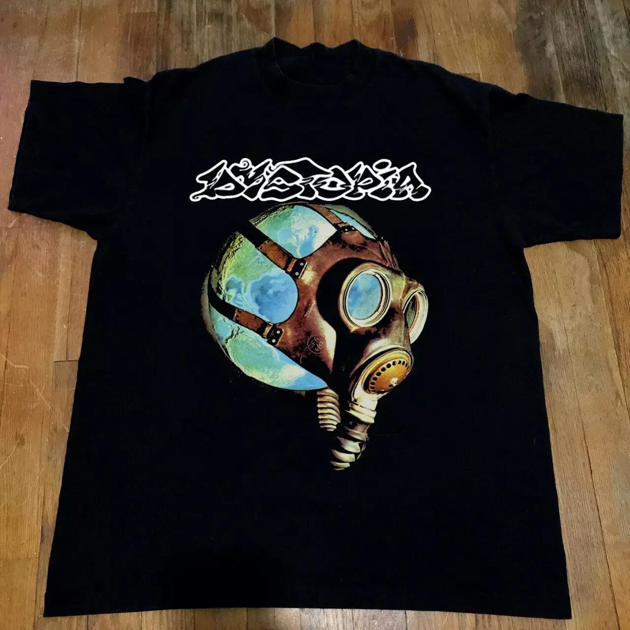Dystopia Crust Punk Band Cotton Men Women T Shirt Full Size S-5XL B2431 XXXL