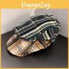 Style Street Retro Checkered Pattern Neutral Casual Duckbill Cap For Autumn