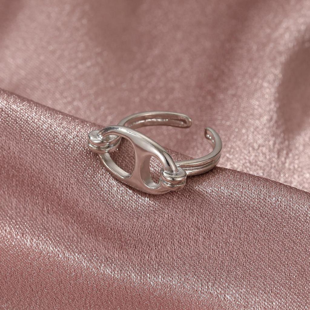 High-End Cross-Border Fashion Bow Ring for Women - European & American Style Open Index Finger Accessory