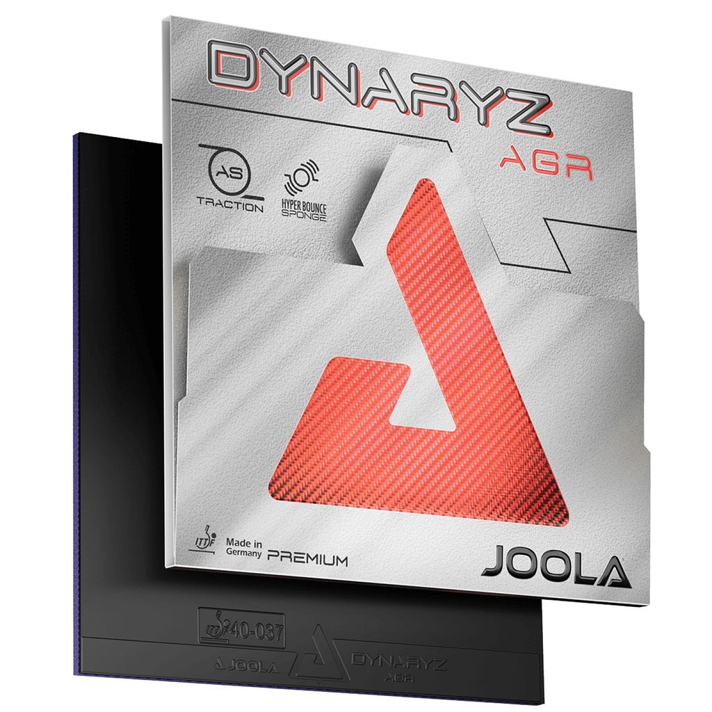 JOOLA Dynalize AGR MAX TGRUB022 Table Tennis and for Advanced Black Rubber, Inverted, Spin, Speed, Grip, Response, Impact, Players, (011)