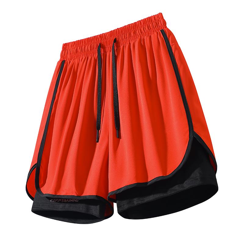 Shorts Casual Loose Sports Fake Two Piece Shorts
