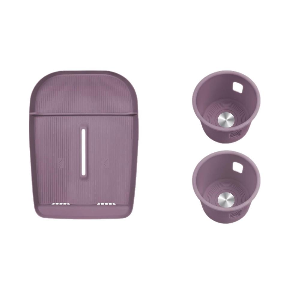 Xiaomi YU Wireless Charging Silicone Pad: Anti-slip Storage Box & Cup Holder for Car Console.