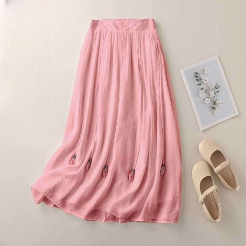 Women's Wardrobe Staple Long Skirt