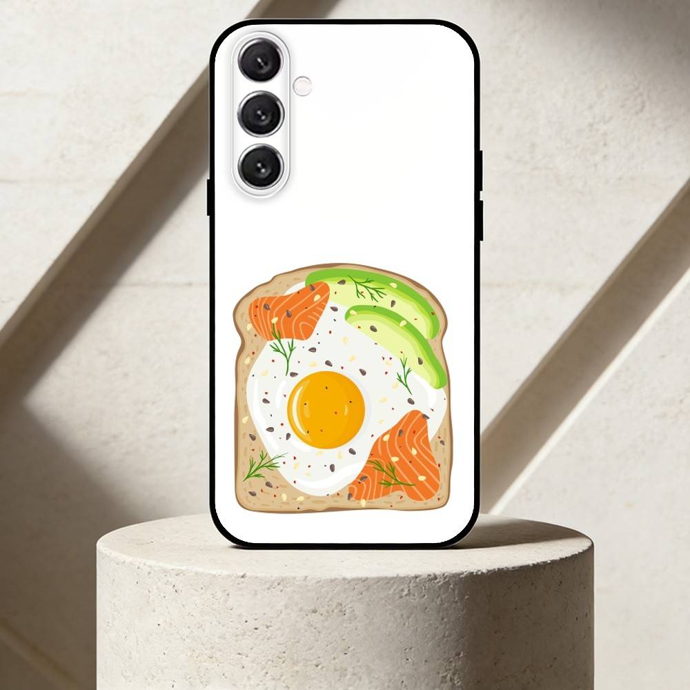 V-Vector cartoon Phone Case For Samsung Galaxy A91,80,73,72 ,71,53,52,32 ,31,22,21s,20,Soft Black Case