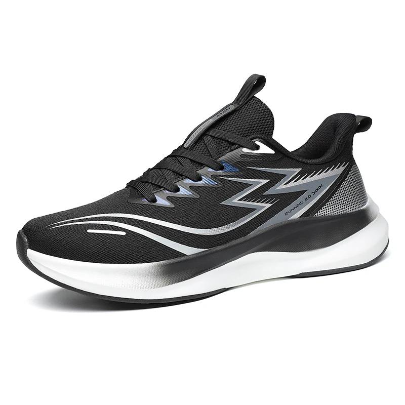 Men's Casual Shoes Shock-proof Comfortable Outdoor Running Fitness Training Fashion  Breathable and Versatile Mesh Shoes