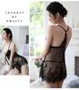 Ultra Short Lace Camisole Nightgown - Sexy Summer Lingerie for Women