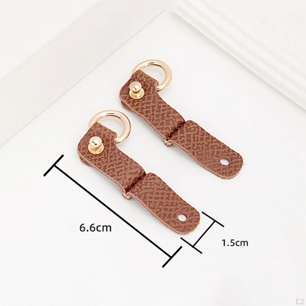 2 Pieces of Pockets Transform Belt, Punch-, Shoulder Strap Buckles, Pocket Accessories, Universal