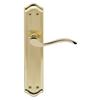 JANDEL - ALUMINUM HANDLE NOLA 203 256x49 SATIN GOLD