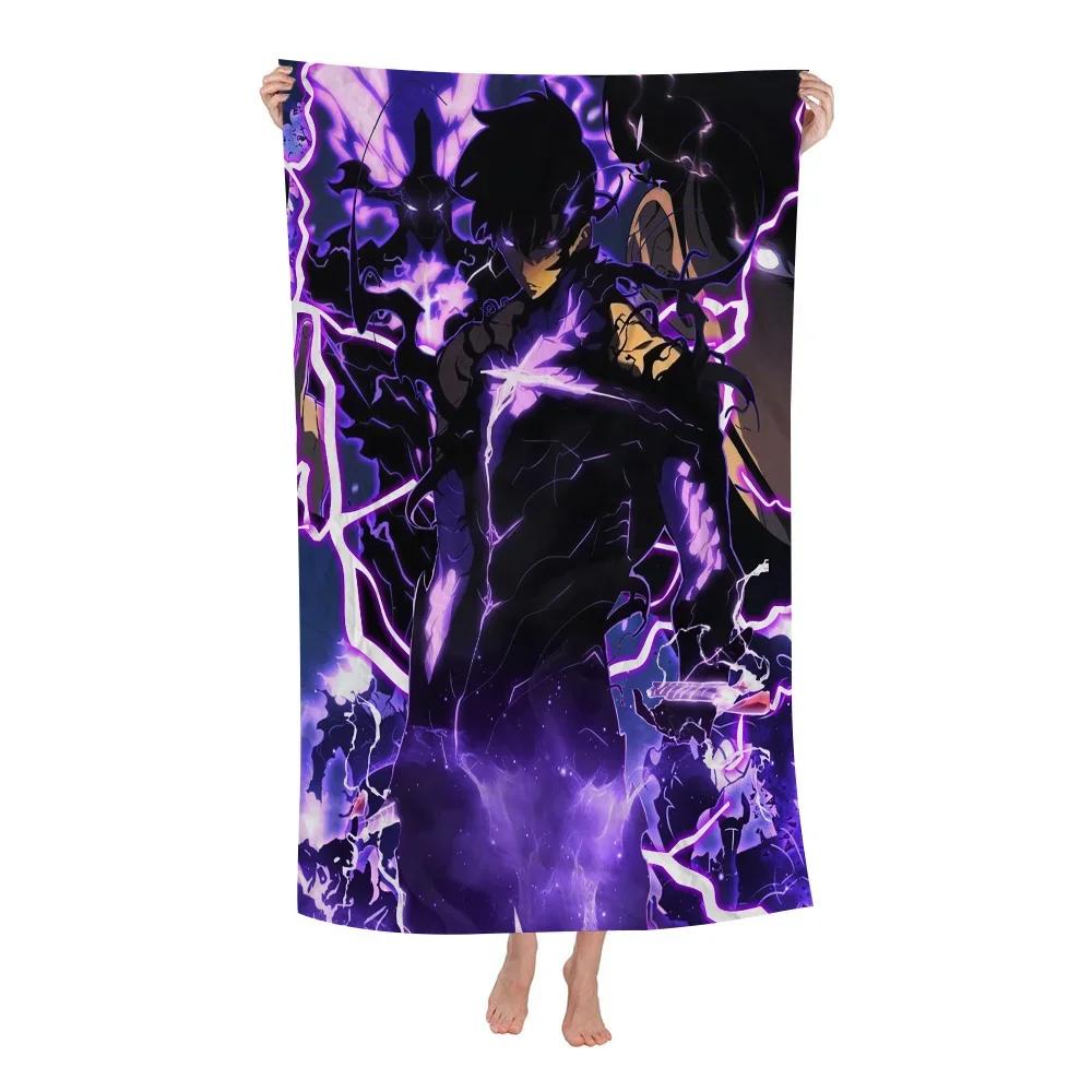 Anime Hero Bath Towel - Dynamic Design, Soft Absorbent, Perfect for Summer Fun, Adds Adventure to Your Beach Days