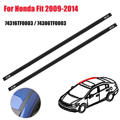 74316TF0003 74306TF0003 For Honda Fit 2009 2010 2011-2014 Hatchback Car Roof Rubber Drip Side Finish Moulding Seal Strips Trim