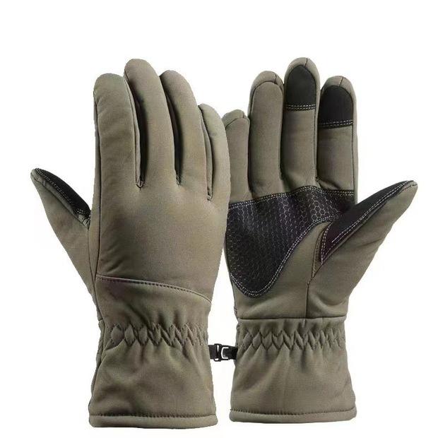 Winter Tactics Outdoors Camouflage Hunting Warm Non-Slip Fishing Gloves Waterproof Touch Screen Ski Camping Cycling Sport Gloves