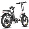 FAFREES F20+ Folding Electric Bike 250W Motor 36V 20Ah Battery 20*3.0 inch Fat Tires 25km/h Max Speed 90km Max Range Shimano 7-speed