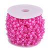 60m Roll Pearl Wire Beads 3mm+8mm Plastic Beads Pearl Bead String Pearl Garland String DIY Wedding Decoration
