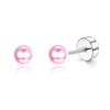 Bobisty 1Pair Hypoallergenic Flat Back Earrings for Women Surgical Stainless Steel Cute Stud Hoops Earrings Cartilage Piercings
