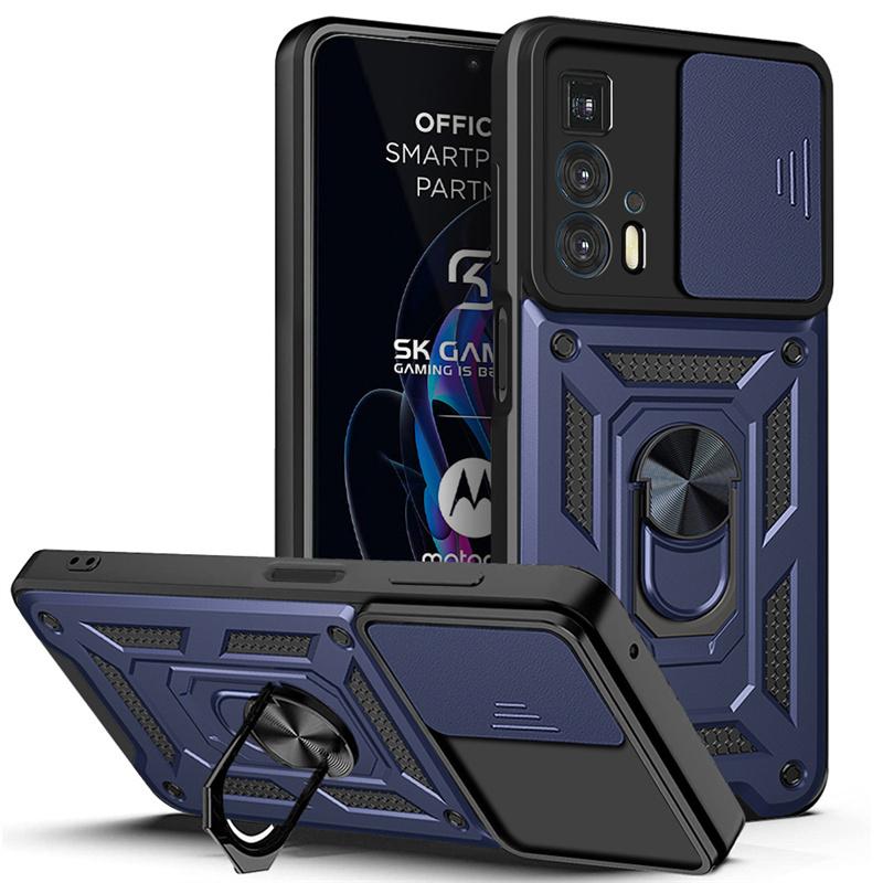 Für Motorola Edge 20 Pro Hülle Schiebekamera Armor Handyhüllen Für Moto Edge20 Lite Edges Magnetischer Halter Ständer Abdeckung Fundas