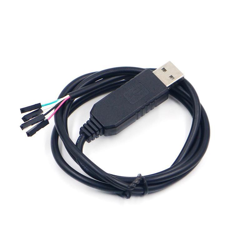 CH340G USB to Serial Module with RS232 Flashing Cable & Enclosure