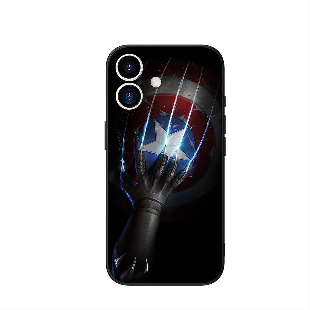 Captain America Shield Marvel Case for Motorola Moto G54 G05 G24 G55 G75 G85 G15 G57 G86 Power Edge 50 30 Ultra Fusion neo Pro