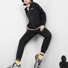 Fila Printed Sports Casual Knit Hooded Jacket Women Jackets Black F11W218505FBK