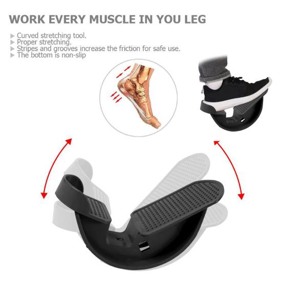 1Pc/1 Pair Foot Rocker Calf Stretcher Plantar Fasciitis Achilles Tendonitis Ankle Lower Leg Pain Relief Balancing Training Muscle Stretching