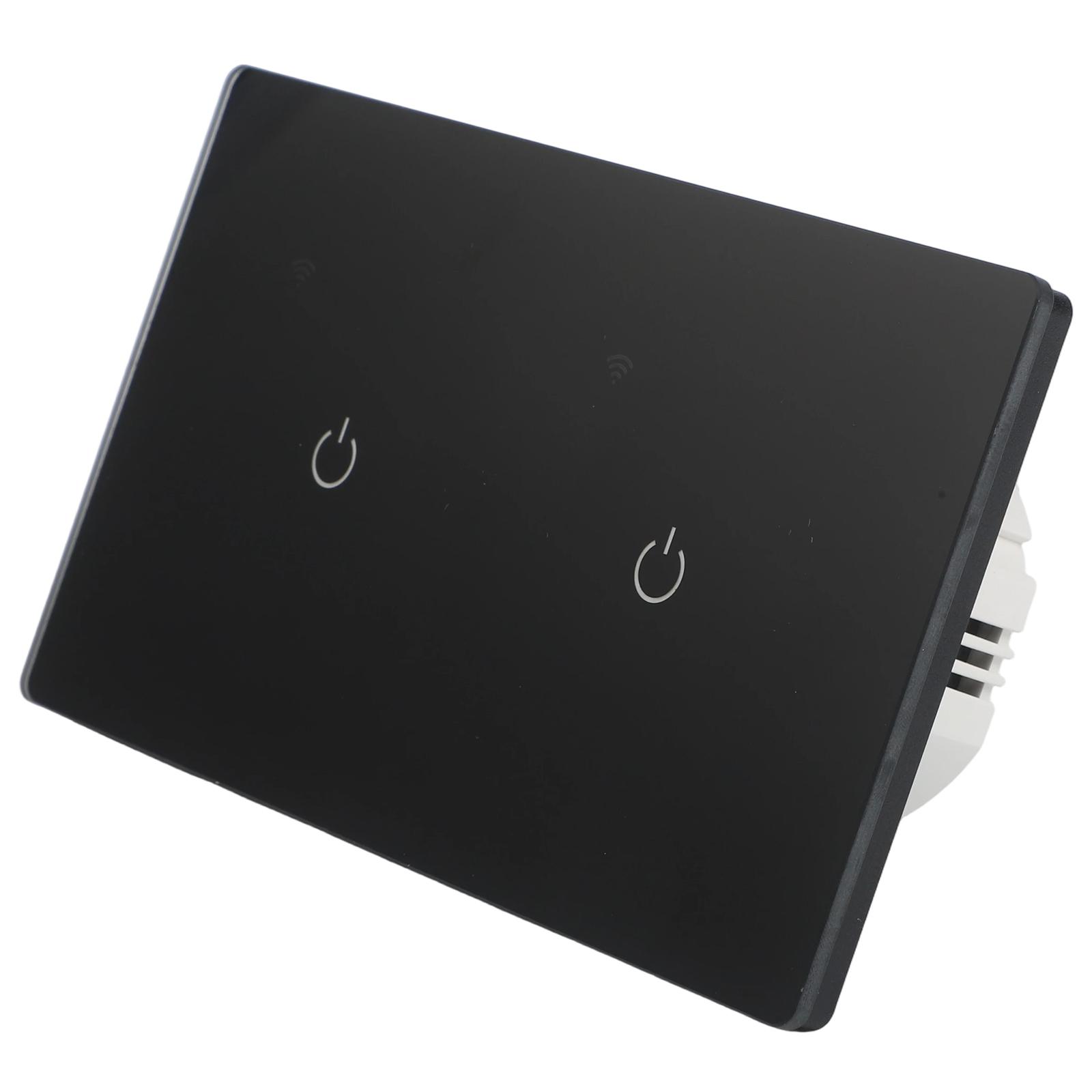

Wired and Wireless Control Options Available in Smart Home Light Switch 2 Gang 2Way