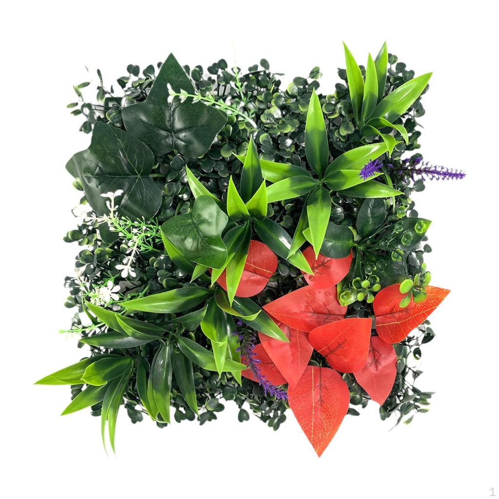 25x25cm Grass Simulation Wall Panel for Decorative Use in Study Areas