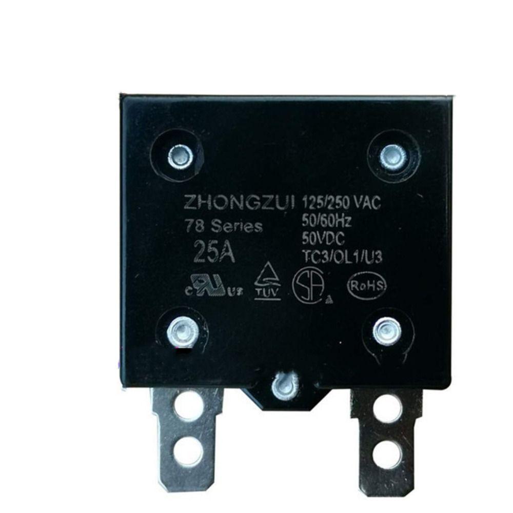 Circuit Breaker Automatic Reset Relay Fuse Therma Switch Reset The Relay Current Overload Protector